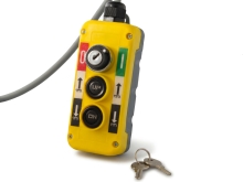 Ovládání hydrauliky Binotto s 4m kabelem, zástrčka 3 póly (2)