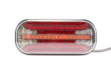 Združené svetlo Fristom FT-230 LED 12-36V, L/P-BL/BR/KO/ML/RZ, dynamický smerovač (1)