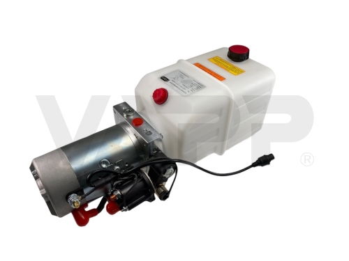 Elektrohydraulické čerpadlo 12V, AUER, 180bar, s nádržou 7l pre prívesy Agados