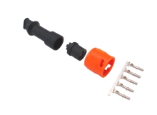 Zástrčka - bajonet VAPP 5-pólový oranžový, 1 vývod (Jokon kompatibilná) Zástrčka - bajonet VAPP 5-pólový oranžový, 1 vývod (Jokon kompatibilná)
