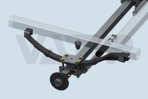 Náprava AL-KO Starr Plus LS (1500 kg) a=1150 mm, c=1600 mm, 112x5