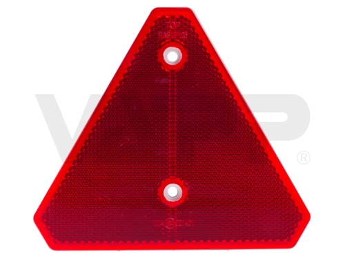 Odrazový trojuholník 143x125 mm s otvormi