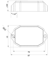 Bočné obrysové LED svetlo Fristom FT-069, 12-24V (2)