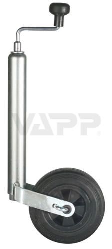 Koliesko oporné s brzdou Winterhoff ST 48-RB-200 V (plastový disk) 150 kg
