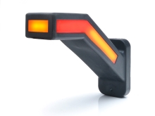 Doplnkové obrysové LED svetlo WAS W168.1, 12-24V, ľavé, neón ef., dynamický smerovač Doplnkové obrysové LED svetlo WAS W168.1, 12-24V, ľavé, neón ef., dynamický smerovač