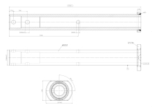 Ťažná rúrka nájazdovej brzdy AL-KO 351 VB-2 (pr. 60 mm) (1)