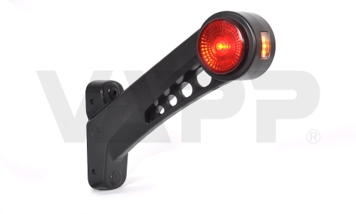 Doplnkové obrysové LED svetlo WAS W77.3 RF/579 BCP, 12-24V, pravé