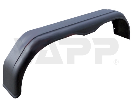 Blatník tandemový plast š240/v400/d1550 mm Autoflex čierny