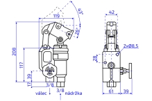 Pumpa hydraulická dvojčinná - prídavná (2)