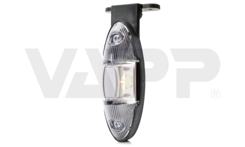 Doplnkové obrysové LED svetlo WAS W107/820P III (12-24V) na držiaku, pravé