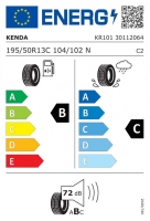 Koleso 195/50 R13 C 104N Mastertrail 3G M+S, 6J, ET30, 112x5 Kenda (1)