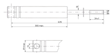 Tlmič nájazdovej brzdy KNOTT KF30-C (a KHV 30) (1)