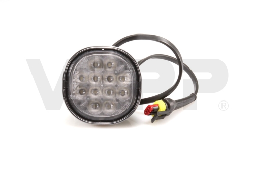Zadné cuviacie LED svetlo Fristom FT-410, 12-36V, kábel 0,5m SS konektor