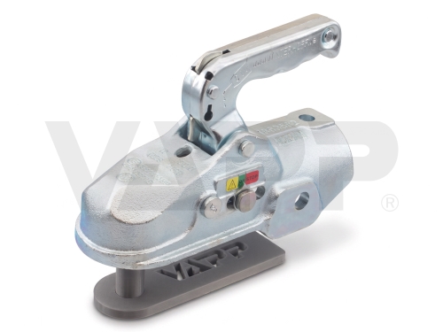 Ťažná spojka WW 350 R-D pr. 65 mm, 3500 kg, vrt. 12,5 mm vrchný otvor, 14,5 mm bočný otvor