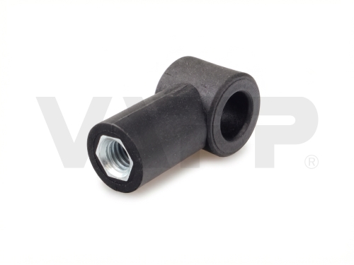 Oko k plynovej vzpere BM, pr. 8,5mm, c=25mm, na závit M6, plast