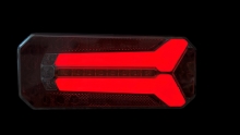 Združené svetlo WAS W150 LED 12-24 V, L/P, BL/BR/KO/ML/RZ, dynamický smerovač (4)