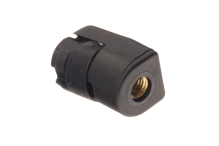 Puzdro guľového kĺbu skosené k plynovej vzpere BM, c=18mm, na závit M6, plast (1)