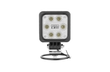 Pracovné svietidlo Wesem LED1F, 100x100 mm, LED, 12-24V, 1500 Im, s káblom 0,5 m (1)