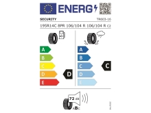 Pneu 195 R14 C 108/106N (1170 kg) TR603 Security, M+S (2)