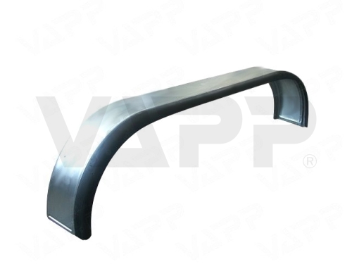 Blatník tandemový kombi š220 mm/d1530 mm s gumovým lemom (2. akosť)
