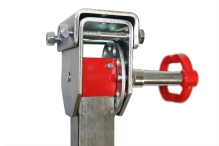 Oporná noha nastaviteľná a sklopná 510/740 mm AL-KO 500 kg (4)