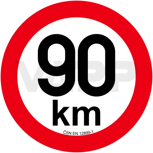 Obmedzenie rýchlosti 20 km retroreflexné pr. 200 mm