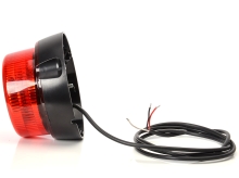 Pevný LED maják WAS, červený, kábel 3 m (2)