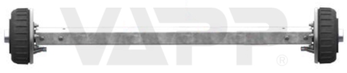 Náprava AL-KO Starr Plus BS (1800 kg) a=700 mm, c=1200 mm, 2361Ab, 112x5