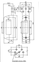 Doplnkové obrysové LED svetlo WAS W140/1081L/II(12-24V) na držiaku, Ľavé, neón efekt (4)