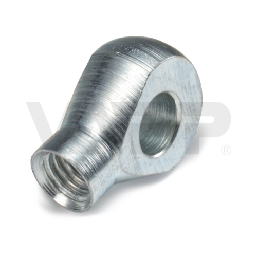 Oko k plynovej vzpere BM, pr. 8,3mm, c=15mm, na závit M8, oceľ
