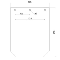 Zásterka 200x165 mm polyetylénová bez loga (1)