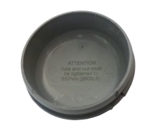 Krytka náboja PVC pr. 76 mm, IFOR WILLIAMS (1)
