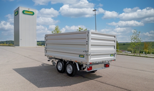 Nástavbové bočnice KombiLine ALU pro přívěs UDK 4260x2040 mm (výška 750 mm) (4)