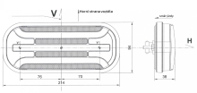 Združené svetlo Fristom FT-230 LED 12-36V, L/P-BL/BR/KO/ML/RZ, dynamický blinker, baj5 (2)