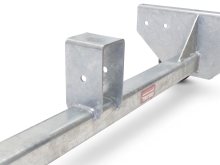 Náprava KNOTT VG 7 (750 kg) b=1092 mm, c=1420 mm, 100x4, pätky 159, NP/DV (1)