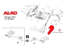 Časť B krytu AL-KO Ranger MS1 na stranu A (2)
