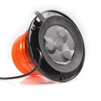 Magnetický LED maják BO, oranžový, krútený kábel, IP 56, 12/24 V (3)