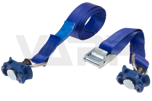 Upínací popruh 25 mm so sponou WTK, 0,2+1,8m, uchytenie do AirLine lišty 382, EN 12195-2