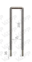 Strmeň M10 205x42 mm (1)
