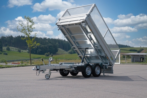 Drátěná nástavba bočnic KombiLine pro přívěs UDK 3660x2040 mm (výška 750 mm) (2)