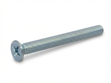 Skrutka so zápustnou hlavou Phillips M6x60, 4.8, zn, DIN 965 (1)