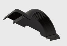 Blatník DOMAR 13''/š240 mm s nášľapmi, plast (2)