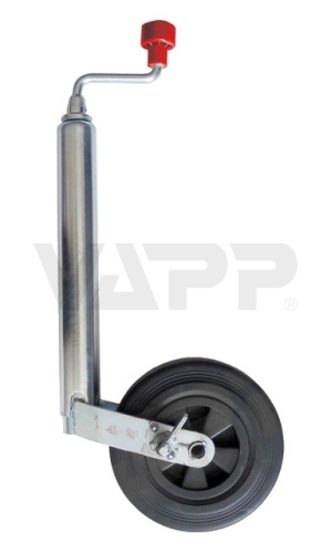 Koliesko oporné s brzdou AL-KO 48 200x50 (plastový disk) 150/90 kg