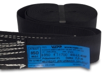 Popruh k navijaku 45 mm/7 m (s hákom, do 850 kg) (1)