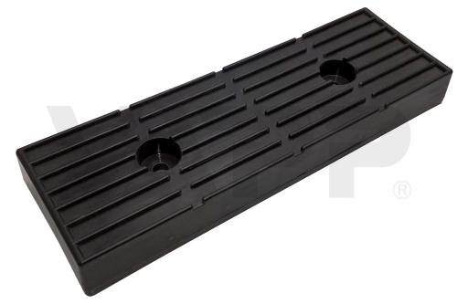 Pás DOMAR profi 300 x 100 mm PE na trupovú opierku čierny