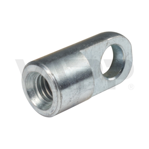 Oko k plynovej vzpere BM, pr. 8,1 mm, c=27 mm, na závit M10, oceľ