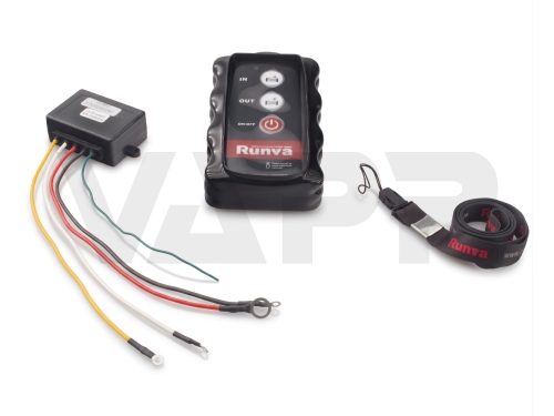 Diaľkové ovládanie navijaka, hydrauliky 12/24V univerzálna RUNVA