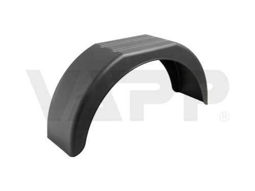 Blatník plast 14''/220 mm DOMAR čierny lomený