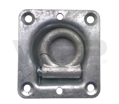 Kotevná miska 95 x 102 mm 800 daN (zápustná)