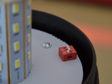 Pevný LED maják VISIONPRO 12/24V oranžový (1)